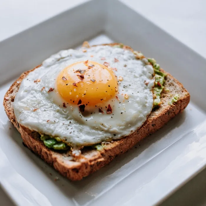 Brunch plate with eggs and sliders